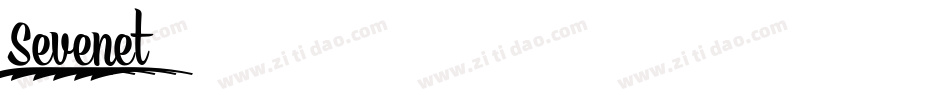 Sevenet 7字体转换